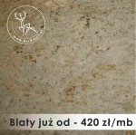 Blaty granitowe, blaty kamienne Colonial Gold - Granit