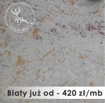 Blaty granitowe, blaty kamienne Milenium Cream - Granit